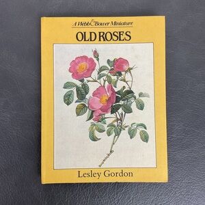 Old Rose by Lesley Gordon miniature hardback book 1984